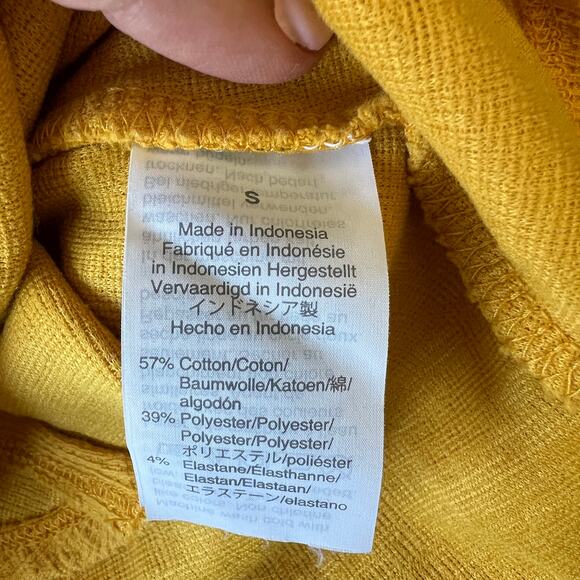 J.CREW Women's Texture & Thread V-Neck Modern Tie-Front Top Size S Golden Meadow - Picture 7 of 8